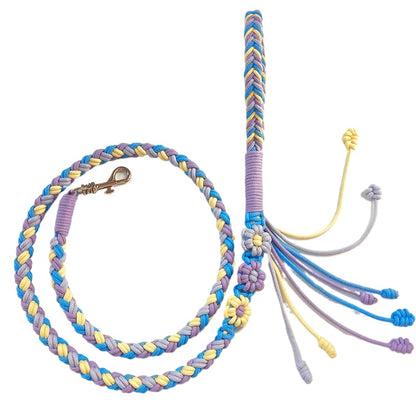 5 Color 2-Tone Flat Knot DIY Leash Kit