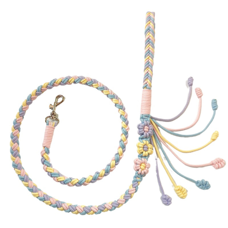 5 Color 2-Tone Flat Knot DIY Leash Kit
