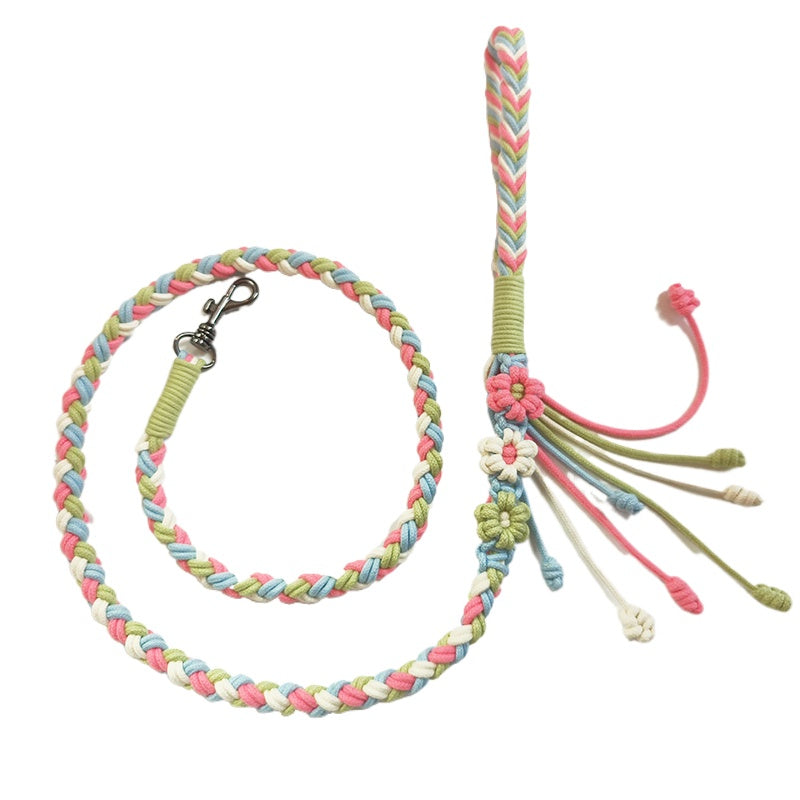 5 Color 2-Tone Flat Knot DIY Leash Kit