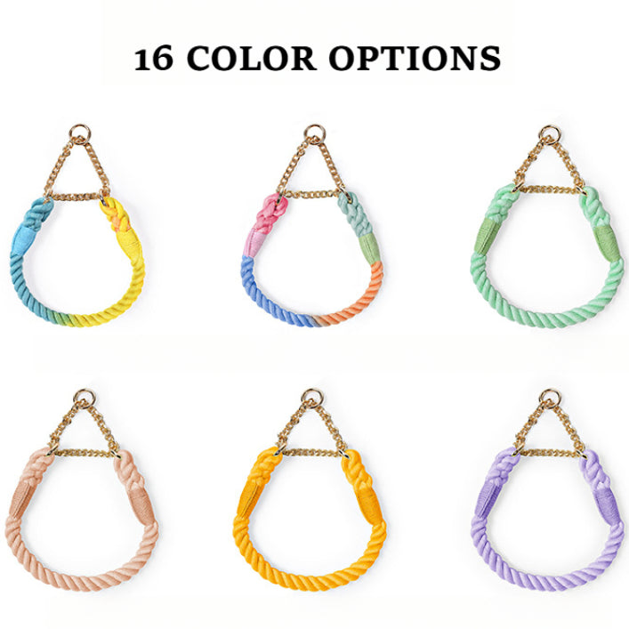 16 Colors Cotton-Metal Collar