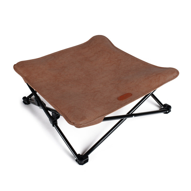 4 Colors Foldable Leather Pet Bed