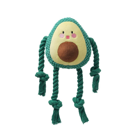 3 Styles of Woven Plush Squeaky Toys