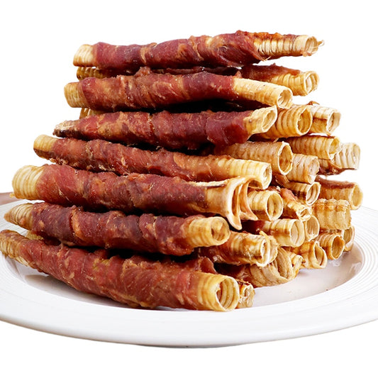 Duck-Wrapped Goose Windpipe