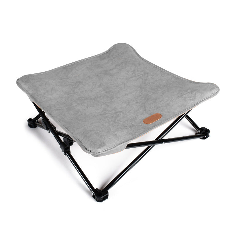 4 Colors Foldable Leather Pet Bed