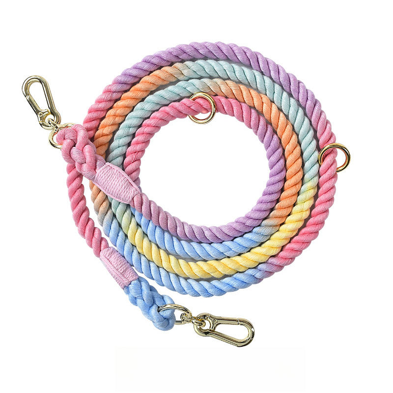 17 Colors Multi-Use Cotton Leash