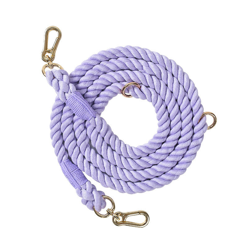 17 Colors Multi-Use Cotton Leash