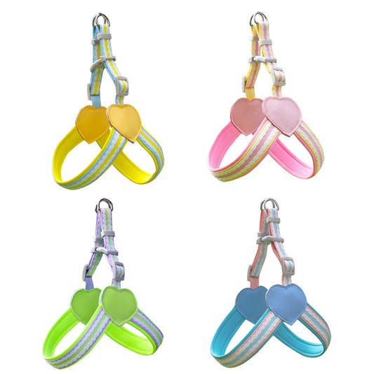 4 Colors Heart Y-Harness