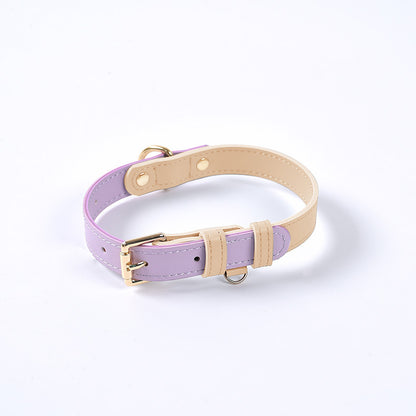 4 Colors Genuine Leather Collar