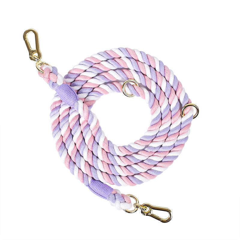 17 Colors Multi-Use Cotton Leash
