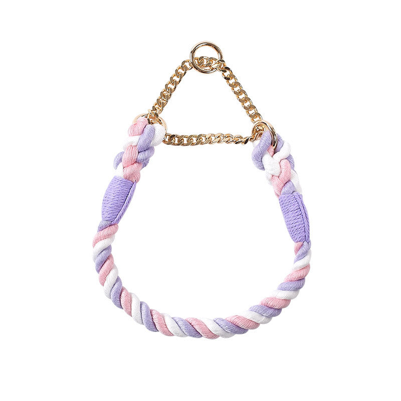 16 Colors Cotton-Metal Collar