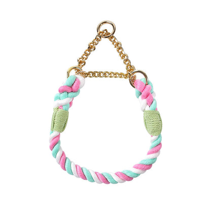 16 Colors Cotton-Metal Collar