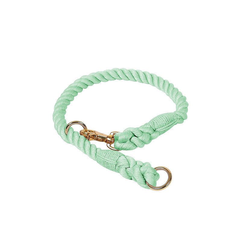 16 Colors Metal-Clasped Cotton P-Clip Collar