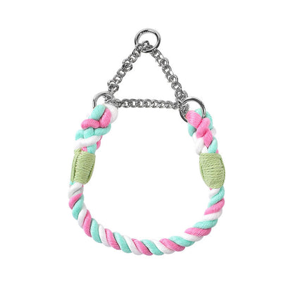 16 Colors Cotton-Metal Collar