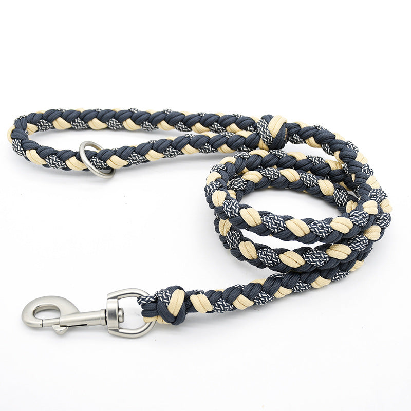 2 Colors Leather-Nylon Collar