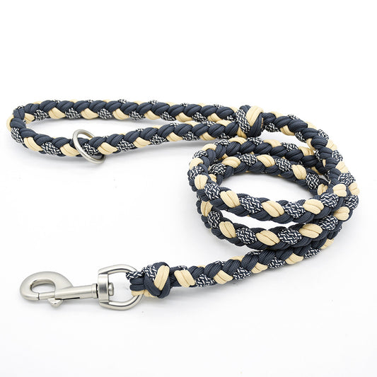 2 Colors Leather-Nylon Collar