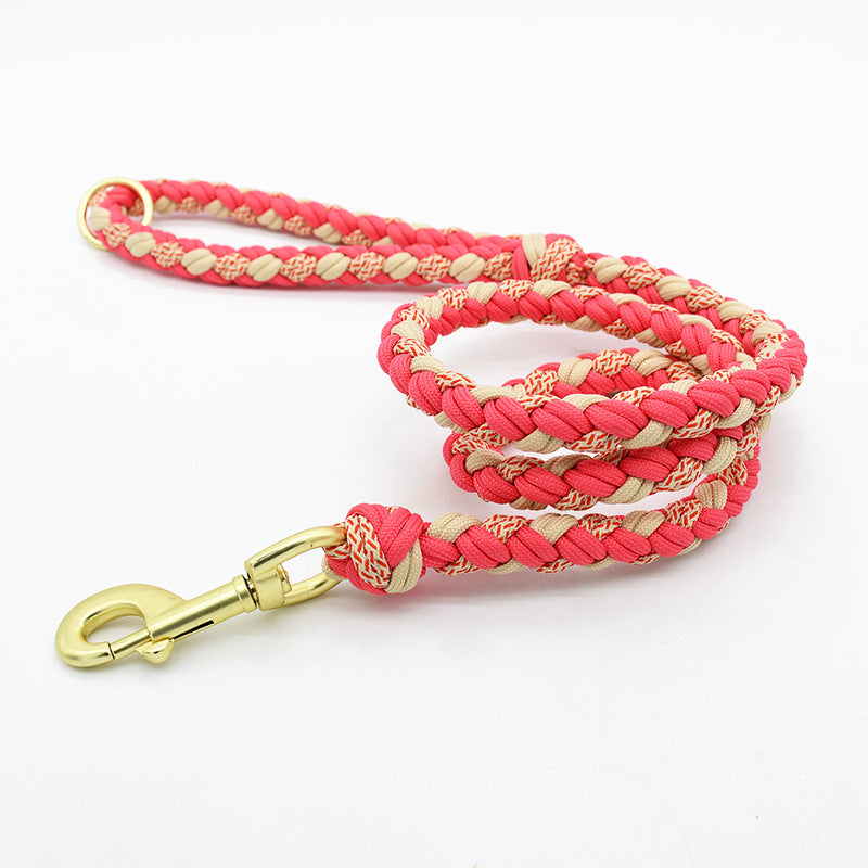 2 Colors Leather-Nylon Collar