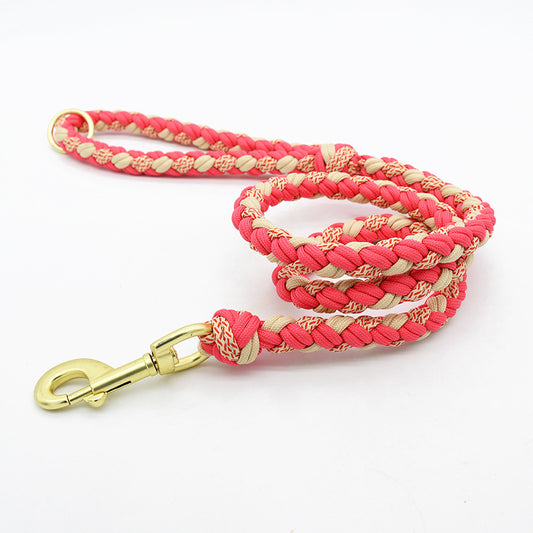 2 Colors Leather-Nylon Collar