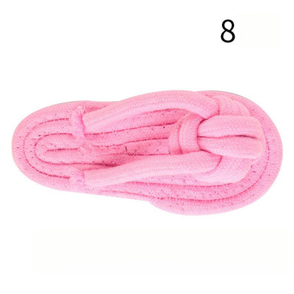 12 Styles Pastel Colors Rope Knot Chew Toy