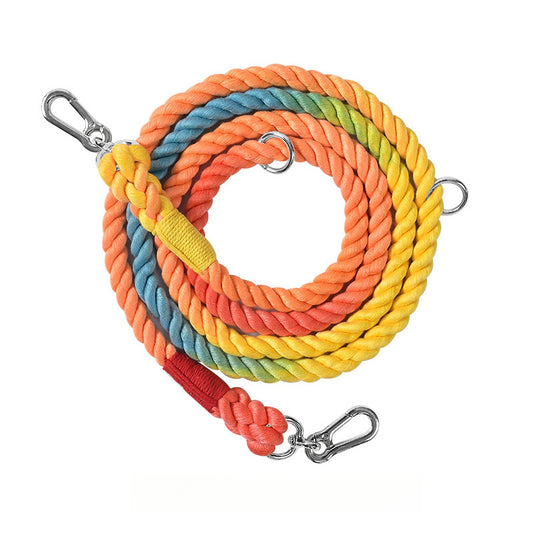 17 Colors Multi-Use Cotton Leash