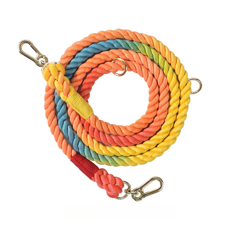 17 Colors Multi-Use Cotton Leash