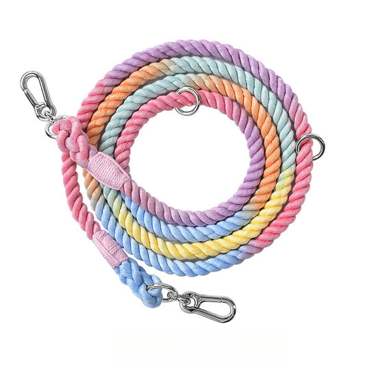 17 Colors Multi-Use Cotton Leash